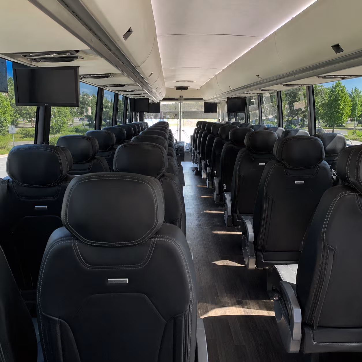 hampton concert transportation onboard seating