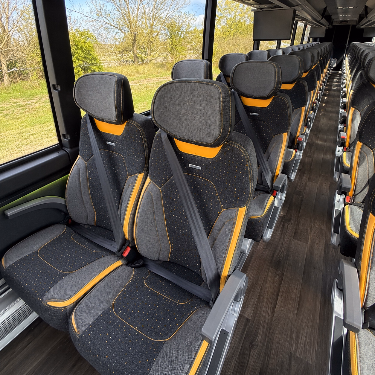 hampton prom transportation onboard seating