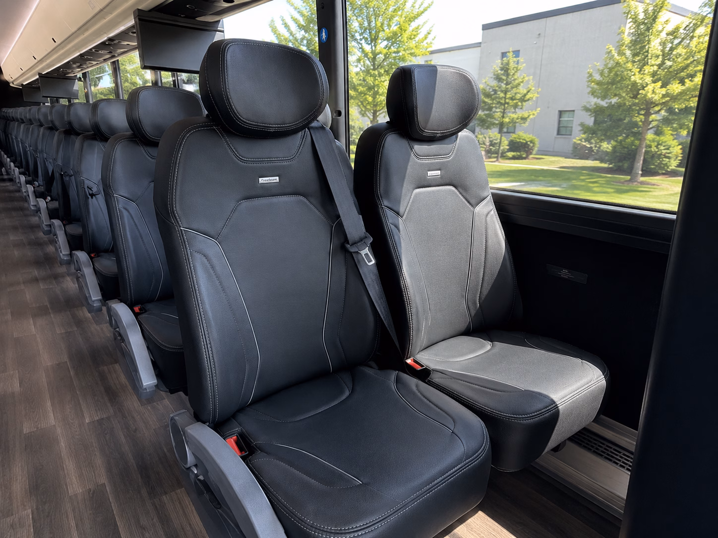 hampton religious group transportation onboard seating